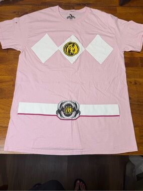 Sold❌❌❌Pink Mighty Morphin  Power Ranger size Adult Medium